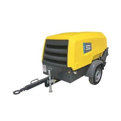 Небольшой портативный дизельный воздушный компрессор Atlas Copco XAS88